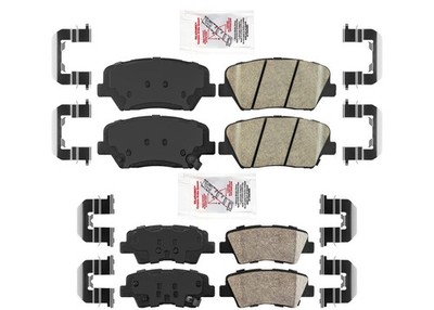 Ameri Ceramic Front Rear Disc Brake Pads Hardware For Hyundai Azera 2010-2017
