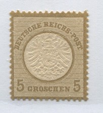 Germany 1872 5 groschen mint o.g. hinged