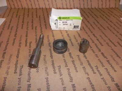 NEW GREENLEE slug splitter punch 1/2''C (774) Cat #28154, used greenlee die, stud