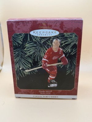 NIB 1999 Official NHL GORDIE HOWE Hallmark Keepsake Ornament Collector's Edition