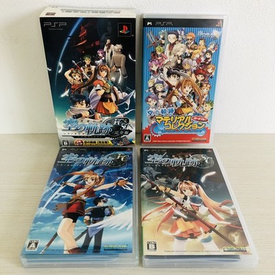 PSP The Legend of Heroes Sky Trail Falcom Complete Edition set of