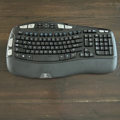 Genuine Vintage Logitech Cordless Computer Keyboard Model Y-RCP140 - No Receiver