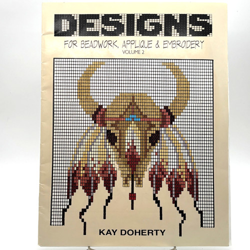 Kay Doherty Designs for Beadwork Applique Embroidery Vol 2 Vintage Pattern Book