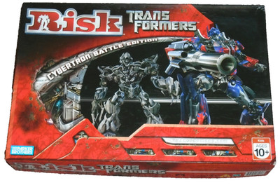 RISIKOSPIEL: TRANSFORMERS - CYBERTRON BATTLE EDITION IN SEHR GUTEM ZUSTAND (KOSTENLOSER UK-VERSAND)