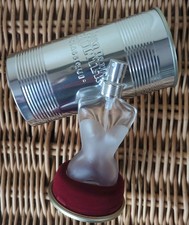 EMPTY Jean Paul Gautier Classique 30ml glass perfume bottle & tin COLLECTABLE
