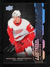 2018-19 SPx UD Black Lustrous Rookies Auto Michael Rasmussen #LR-MR Auto 01qm