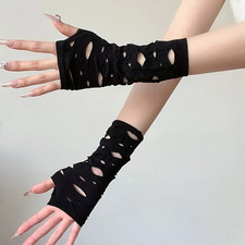 2025 New Punch Gloves for Spicy Girls Gothic Punk Y2K Halloween JK Sleeves, Wris