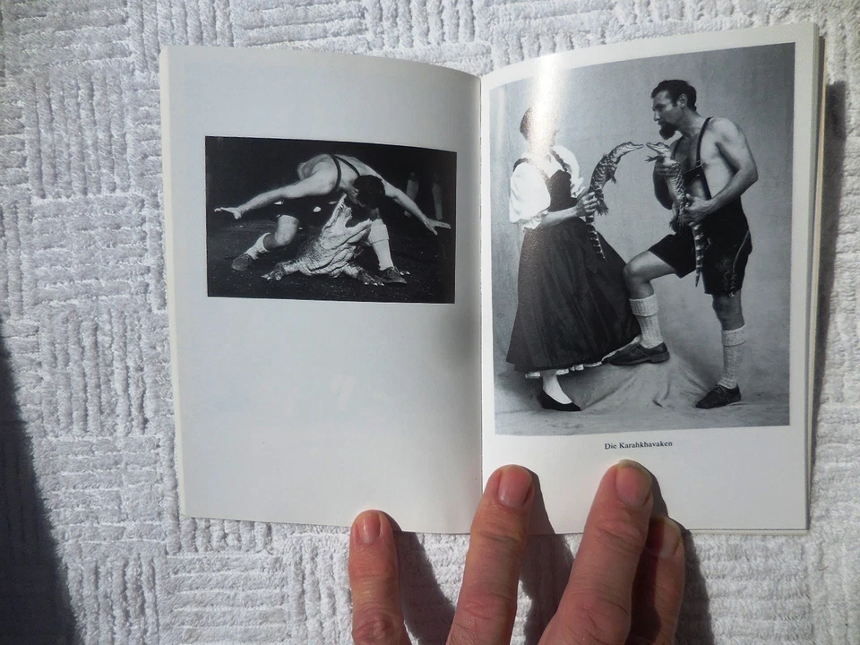 ANDRE HELLER Flic Flac Ein poetisches Variete Vienna Secession 1981 GERMAN Moses - Image 3 of 4