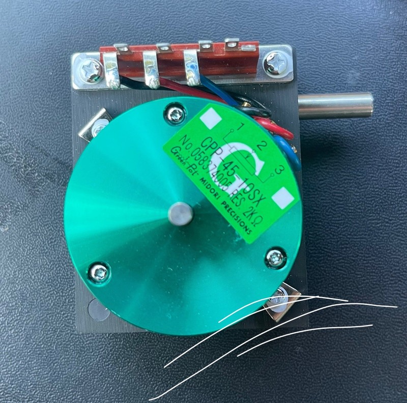 Midori Precisions CPP-45-10SX 2.5kΩ 10-Turn Panel Mount Pin Potentiometer