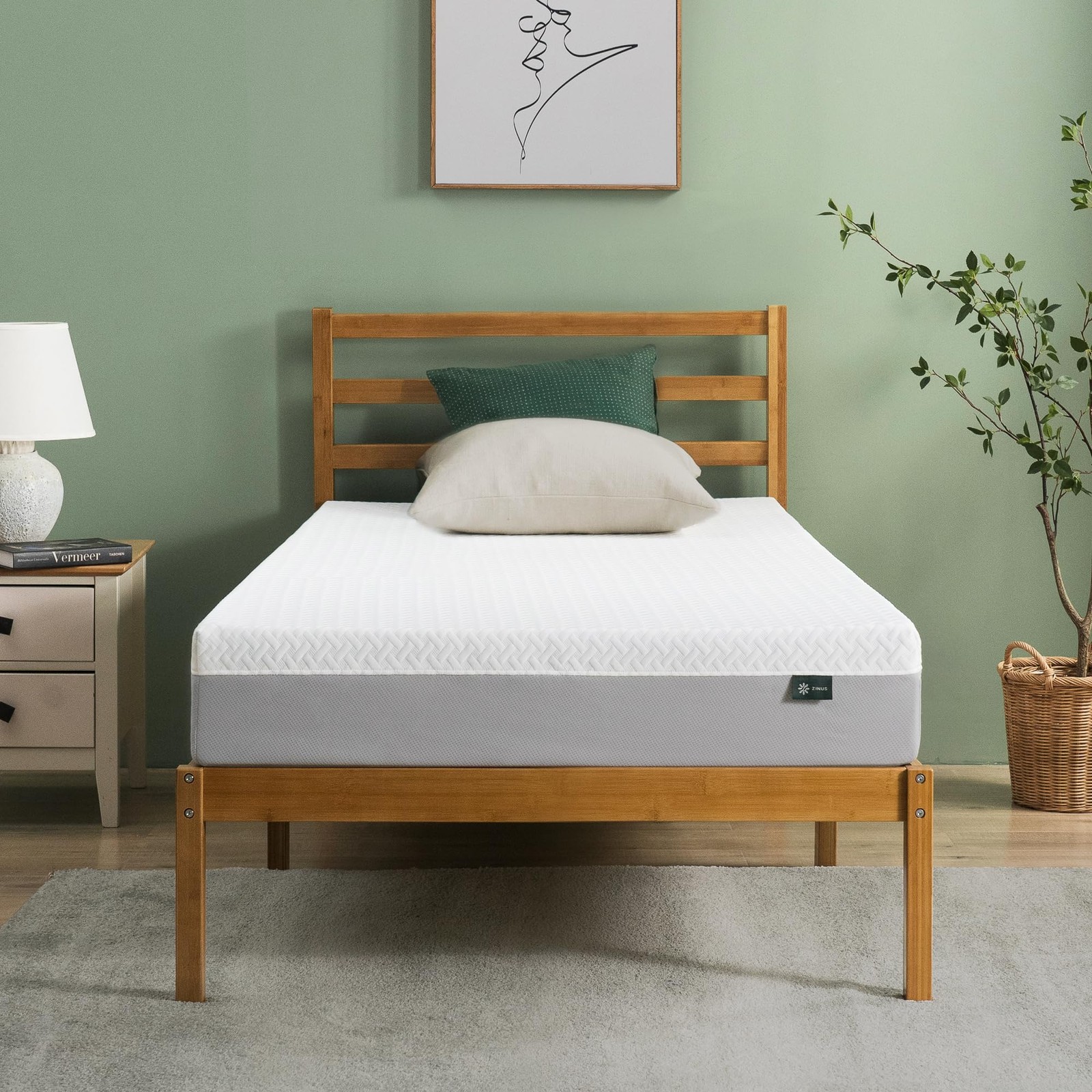 Essential Memory Foam Mattress [new Twin, White