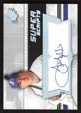 2004 SPX SCOTT PROCTOR SU-SP  SUPERSCRIPTS ROOKIES AUTOGRAPH NEW YORK YANKEES