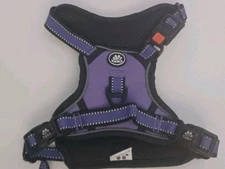 Dog Harness No-Pull, Control Handle, Padded Size Small Purple 