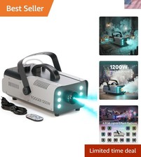 High-Output 6000CFM Fog Machine with Remote - Perfect for Indoor/Outdoor Use