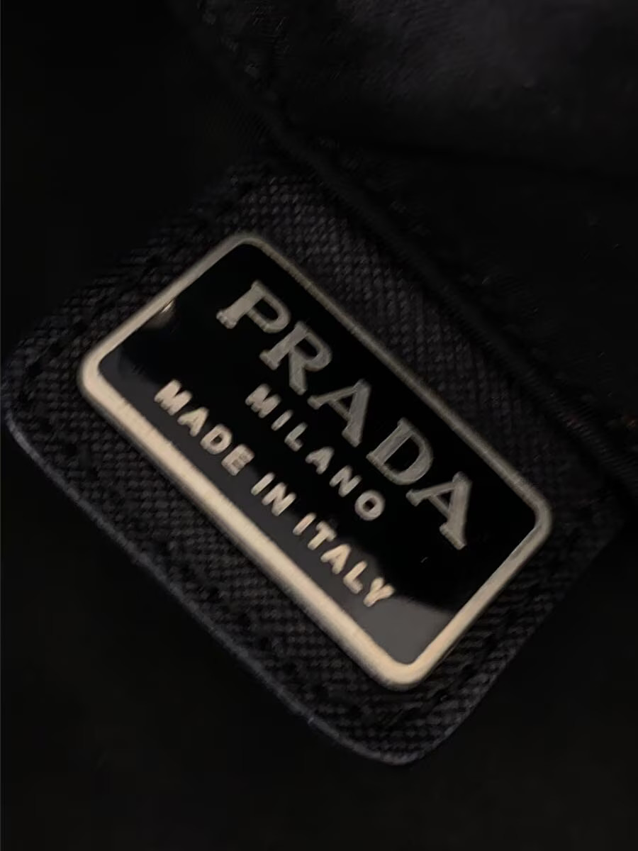 PRADA Triangle Plate Drawstring Backpack in Nylon… - image 6