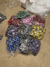 100 Mixed Mini Air Jordan 1 Retro High OG Sneaker Keychain