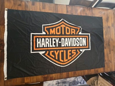 Harley-Davidson Motorcycle Flag  Large