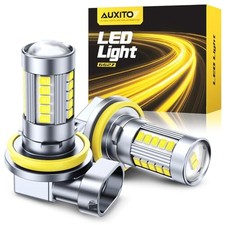 H11 H16 H8 LED Fog Light Bulbs 6500K Super Bright 360 Illumination, IP68