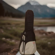 Stagg Padded Guitar Case With Back Carry Straps backpack Nice!