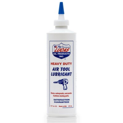 Lucas Air Tool Öl Schmiermittel, Heavy Duty Druckluft Werkzeug Schmiermittel 473 ml