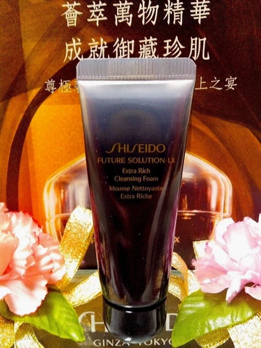 "SALE" Shiseido Future Solution LX Extra Rich Cleansing Foam ☾15mL☽ "POST FREE!"