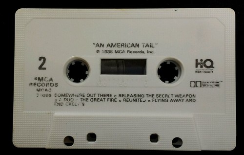 An American Tail Original Soundtrack Cassette Tape 1986 Rare Tested - Picture 4 of 9