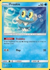 Pokemon Froakie (21/152) Forbidden Light LP