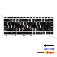 UK Backlit Keyboard for HP EliteBook 840 G5/840 G6/846 G5/745 G5/745 G6