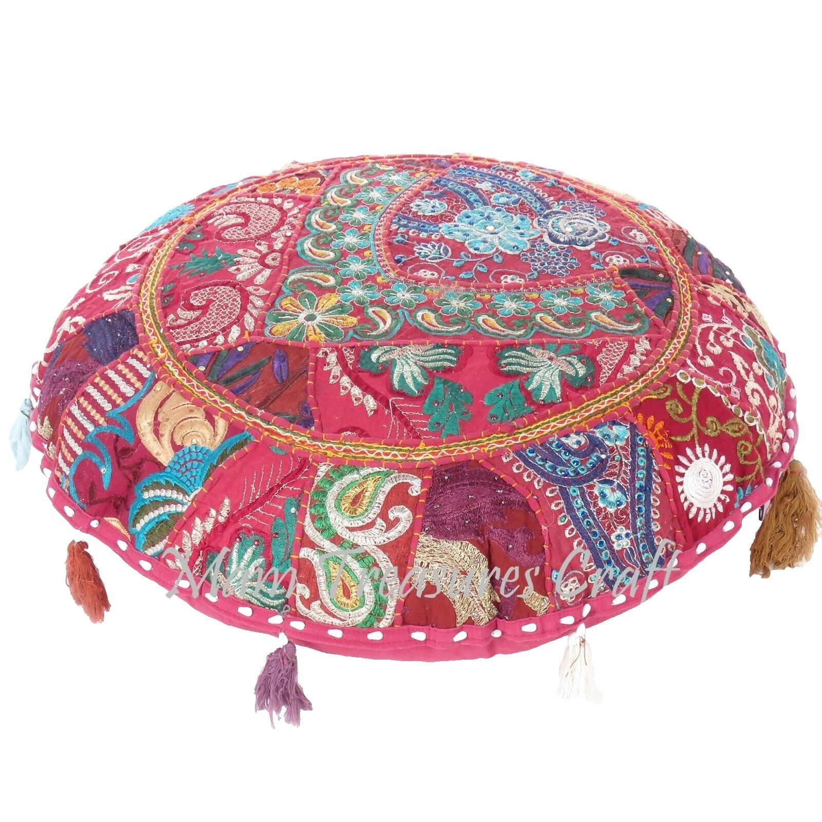 Almohadas de Decoración para el Hogar bordado redondo