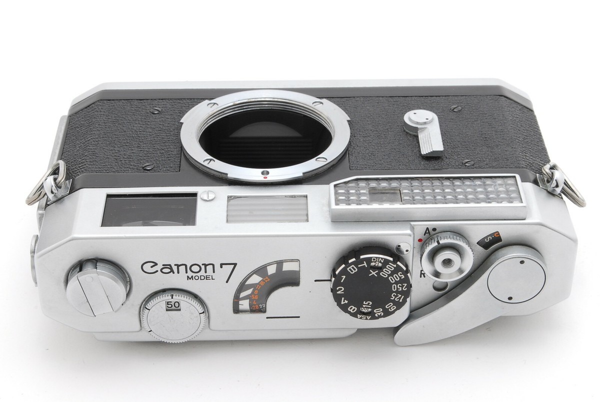 [EXC+5] Canon 7 model Rangefinder Film Camera w/ 50mm F1.8 From JAPAN