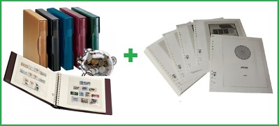 Lindner-163-92-1124V Japan Printed Album T-Printed Pages 1992-1997