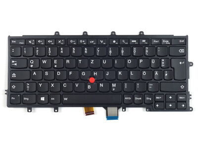Tradebit Tastatur für Lenovo ThinkPad X230S X240 X250 X260 DE QWERTZ Beleuchtet