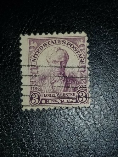 USA #725 1932 150th Anniv of the birth of Politician Daniel Webster Used - # 516 - 第 1/2 張圖片