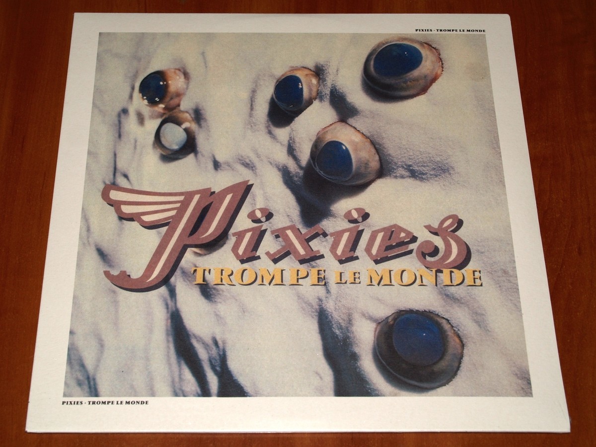 PIXIES TROMPE LE MONDE LP *RARE* 4AD UK PRESSING 2004 HARD COVER