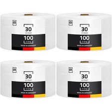 4 Rollen Luftpolsterfolie 30cm x 100m Polsterfolie Blasenfolie Knallfolie