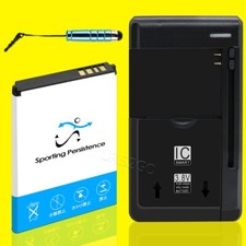 High Capacity 1520mAh Business Battery Charger Styli for Alcatel SmartFlip 4052R