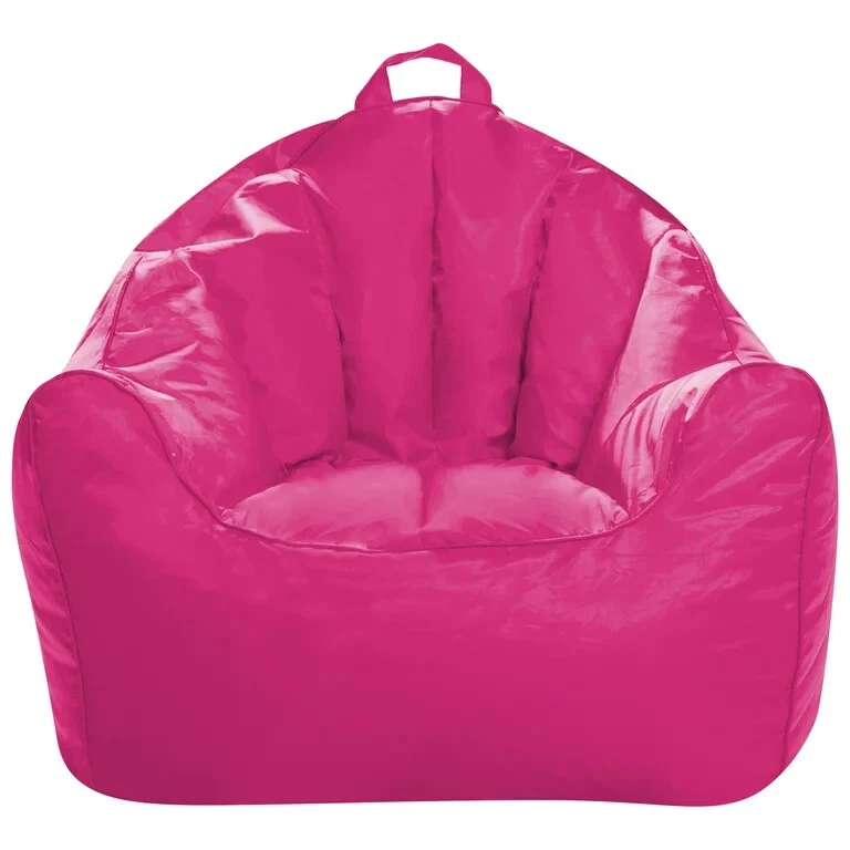 Pink Bean Bag Chair Lounger Kids Bedroom Gaming Seat Reading Relaxing Girl Boy - Image 2 of 4
