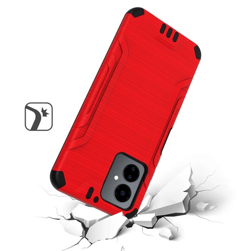 For Boost Celero5G SC 2024 Slim Brushed Hybrid Case Cell Phone Cover - Picture 19 of 25