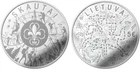 Lithuania Lithuania 5 Euro Silver 2019 Scouts Boy Scouts