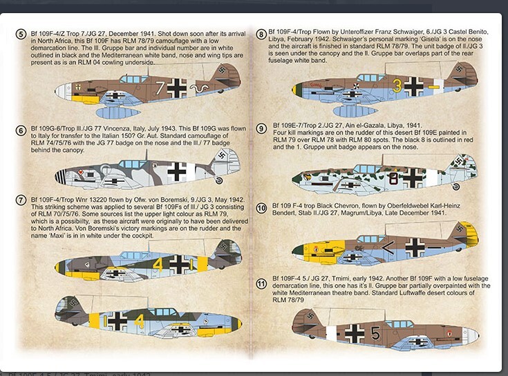 Messerschmitt Bf-109 Tropical 1/72 Print Scale 72-533 | eBay