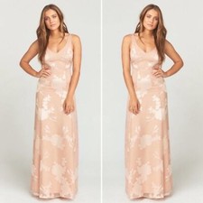 NWT Show me Your Mumu Jenn Maxi Dress Otherwise Engaged Pink Floral Dress