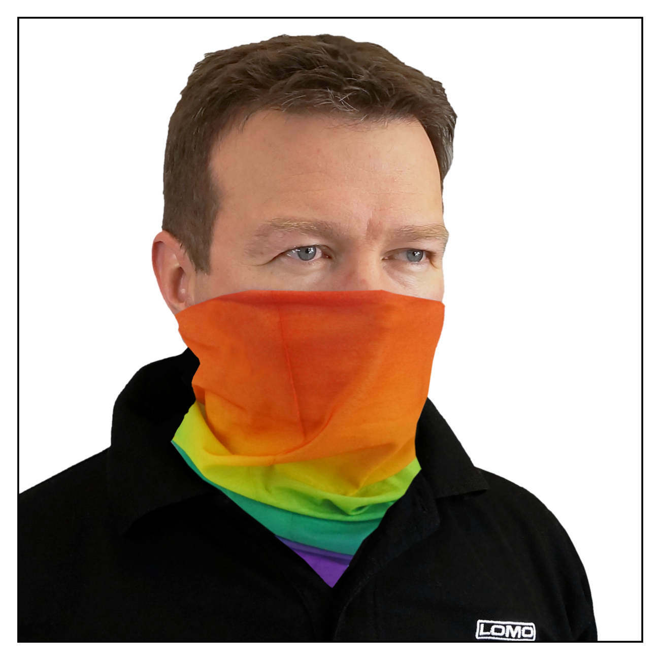 Lomo Tube Scarf - Rainbow Multifunctional