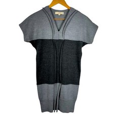 LOFT Wool Color Block Dress Tunic Size Petite XS