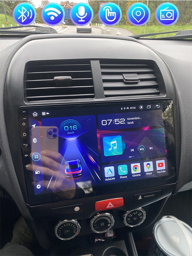 For 2011-2017 Mitsubishi Outlander Sport Android Car Radio Carplay GPS Head Unit
