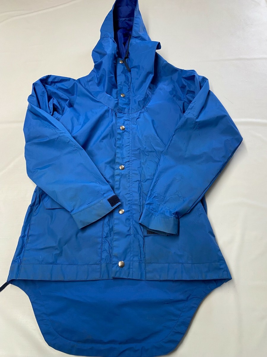 Mens BANANA EQUIPMENT Blue Vintage Gore Tex Rain Parka Mens BANANA EQUIPMENT Blue Vintage Gore Tex Rain Parka