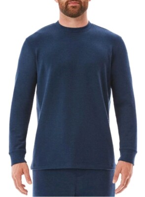 New Members Mark Mens Long Sleeve Lounge Tee Size L