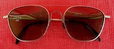 Vintage WILLSON Military Metal Frame Sunglasses w/Atlas A58 Lens Made in USA