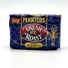 MR PEANUT Planters Salted Nuts 11 oz Brick Vacuum Sealed Promo NOS