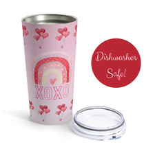 Valentine's Day XOXO Tumbler, Gift for Wife, Gift for Girlfriend, 20oz Cup