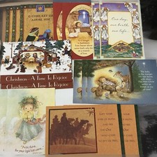16 Religious Christmas Cards With 20 Envelopes 4x6 7 Designs