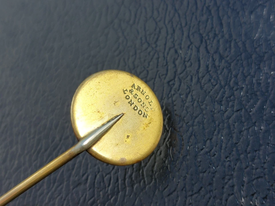 ANTIQUE ARNOLD & SONS, LONDON DENTISTS TOOTH MIRROR ~5.5"~RARE 19TH CENTURY - Image 4 of 4